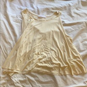 flowy cream tank